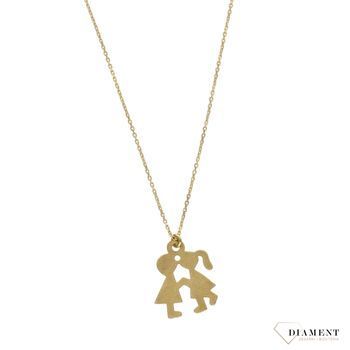 Złoty naszyjnik celebrytka z motywem Pary✓Złote Naszyjniki Damskie w Sklepie z Biżuterią zegarki-diament.pl✓Piękne i Eleganckie Naszyjniki dla Kobiet✓Prawdziwe Złoto ✓Darmowa wysyłka✓.jpg
